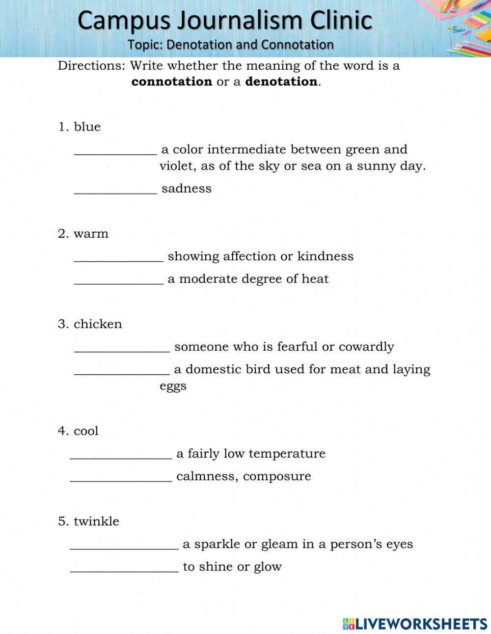 3494679 denotation and connotation Teacher Sei