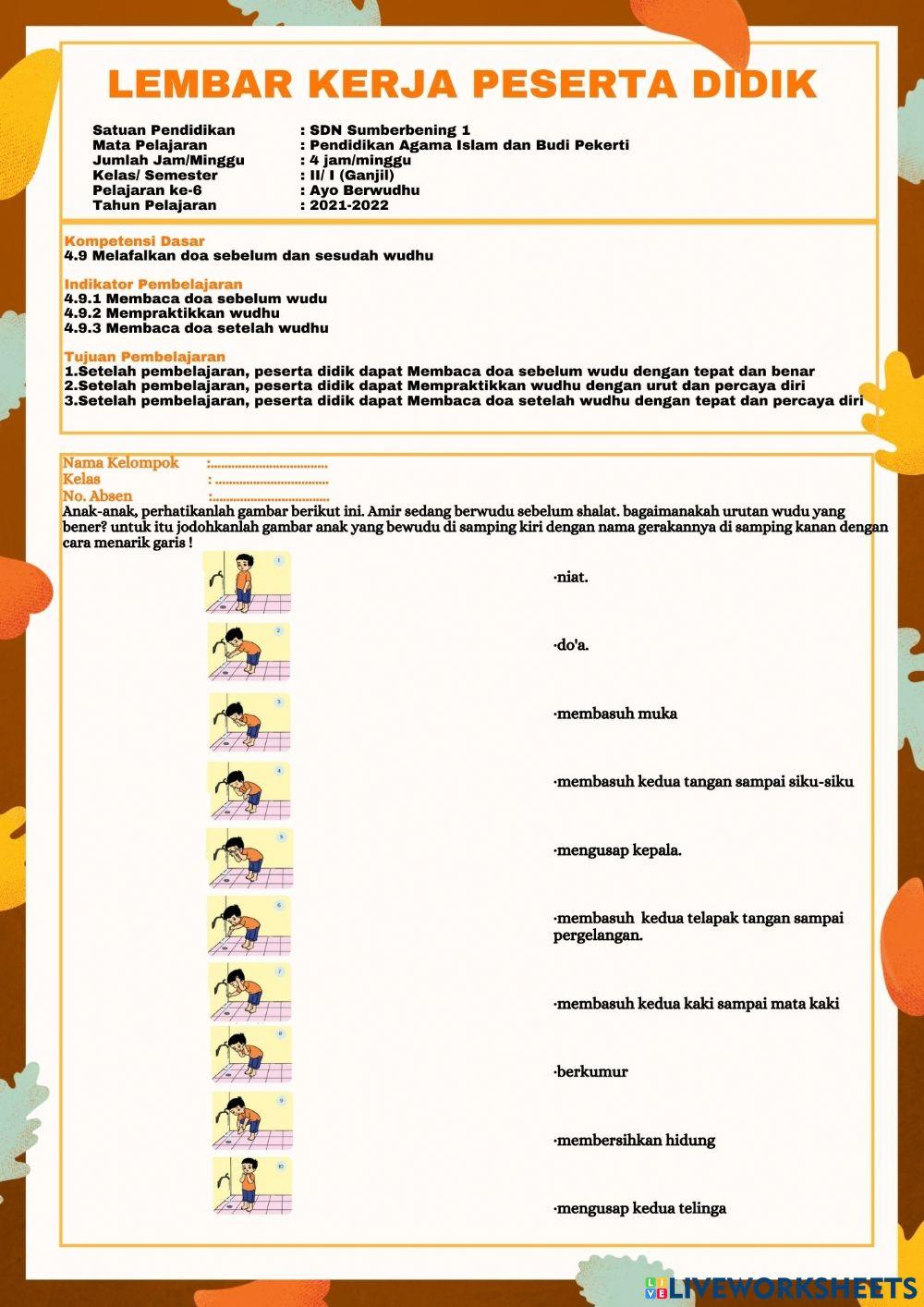 LKPD Ayo Wudu 2