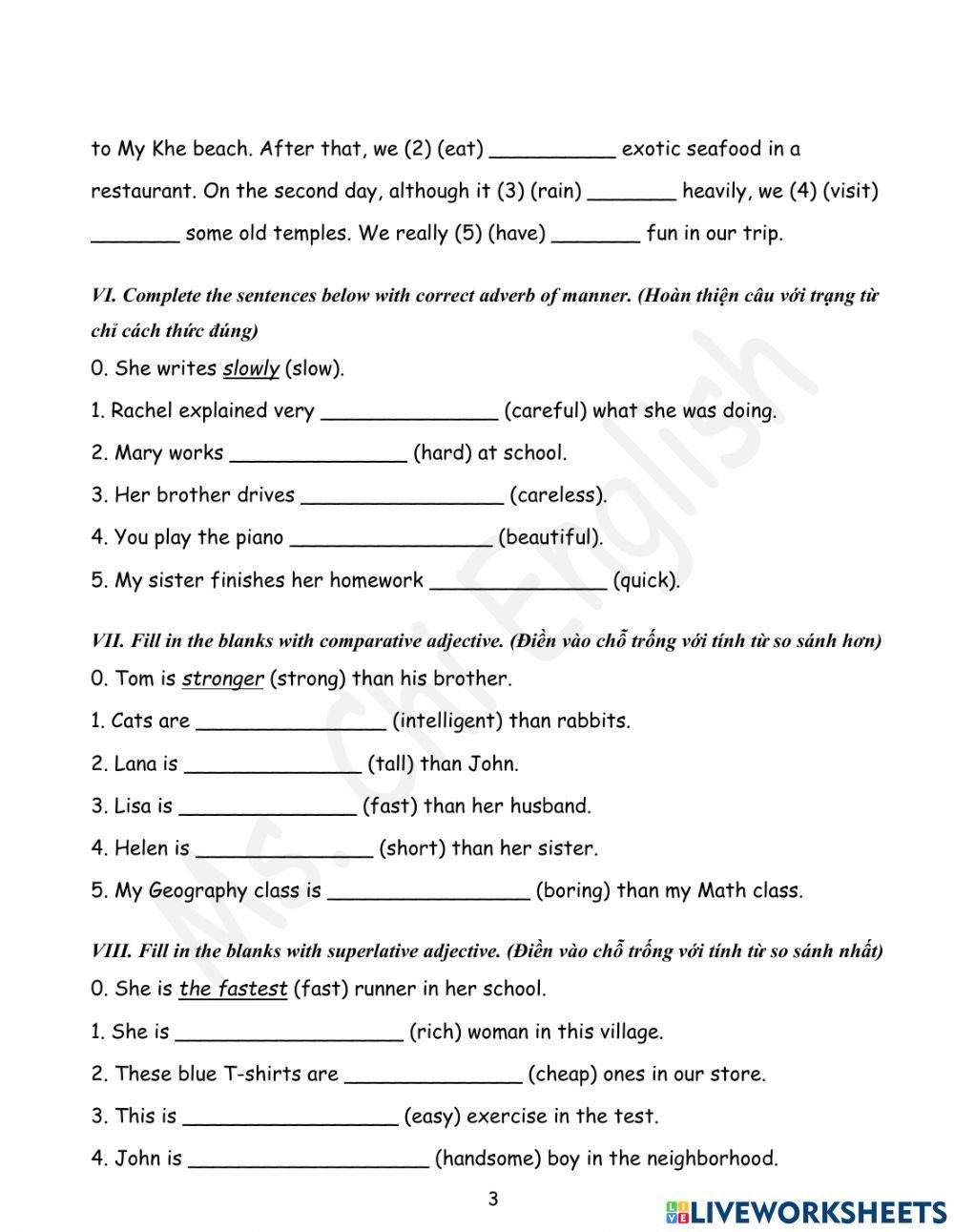29.11.21-L3-U3-Vocabulary-Revision