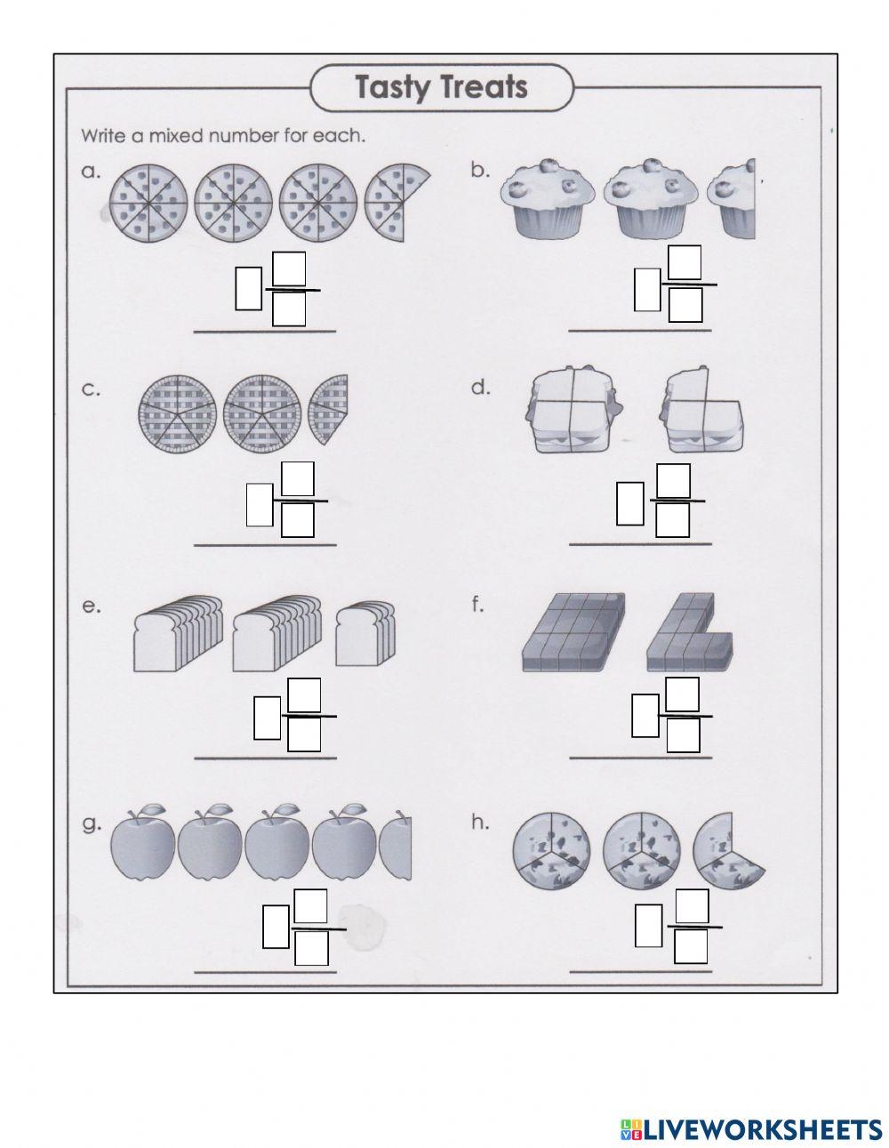 Converting between Mixed and Improper Fractions