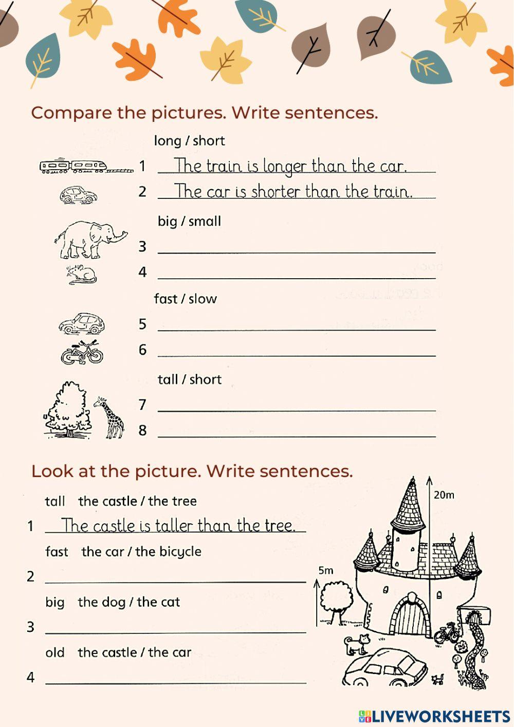 Comparative Adjectives