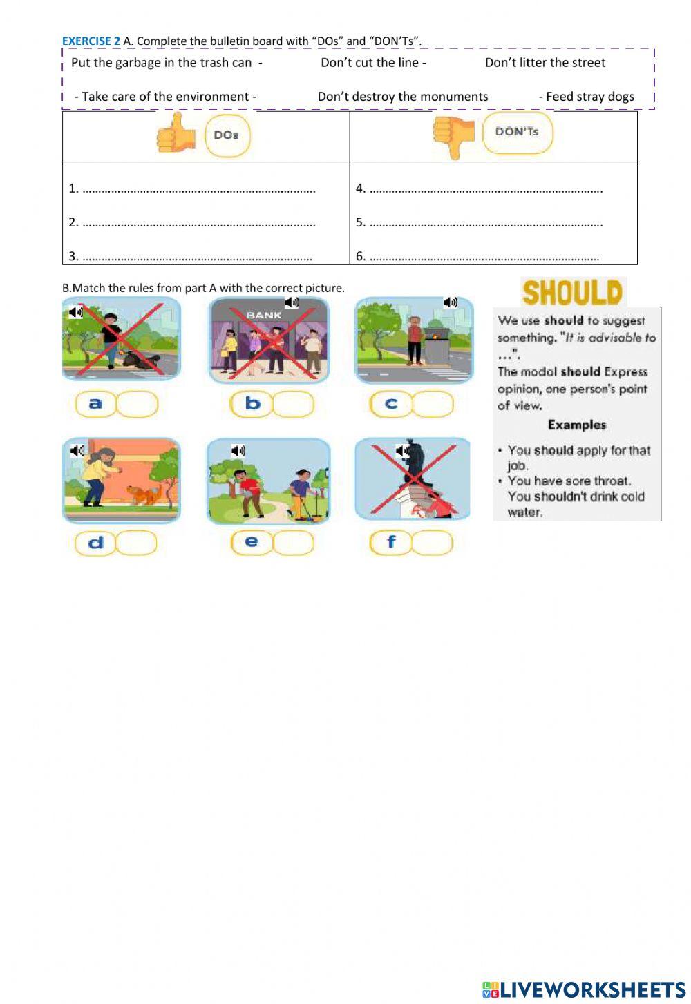 My actions are importan