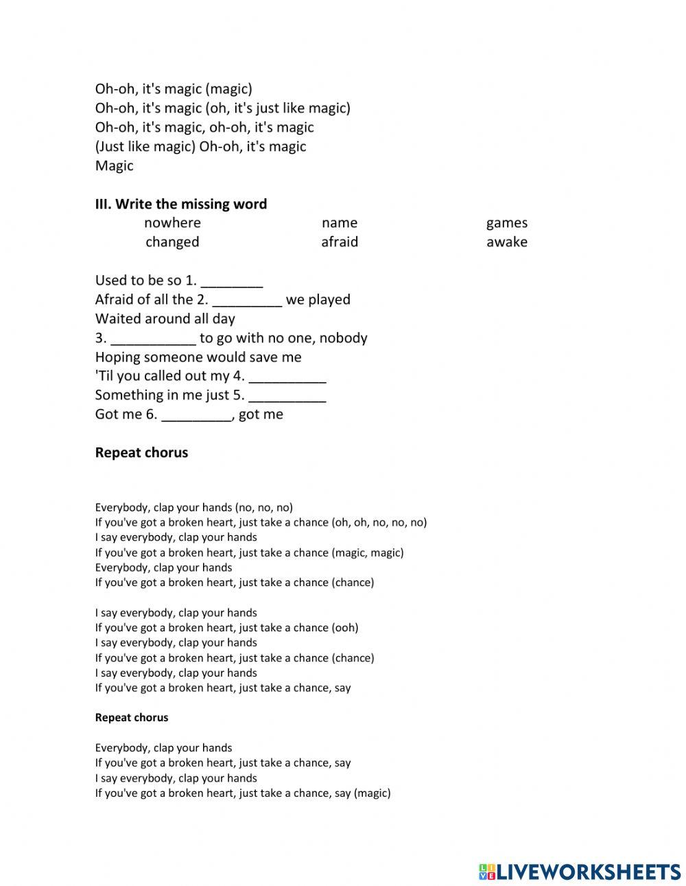 Magic - Tomorrow x together