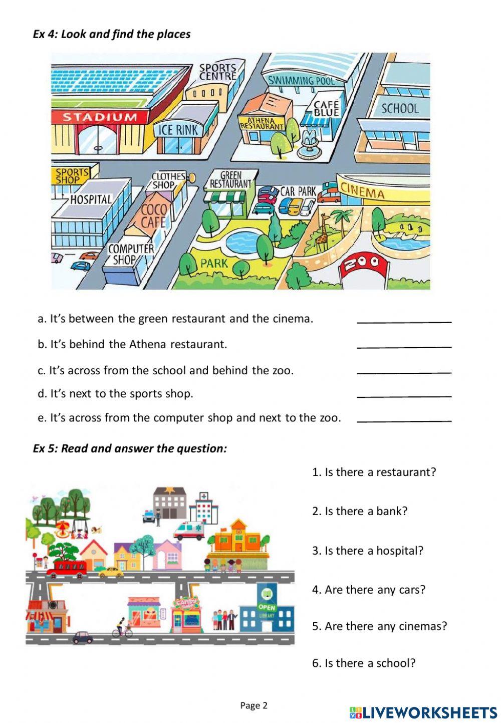 let's go 3 unit 3 worksheet