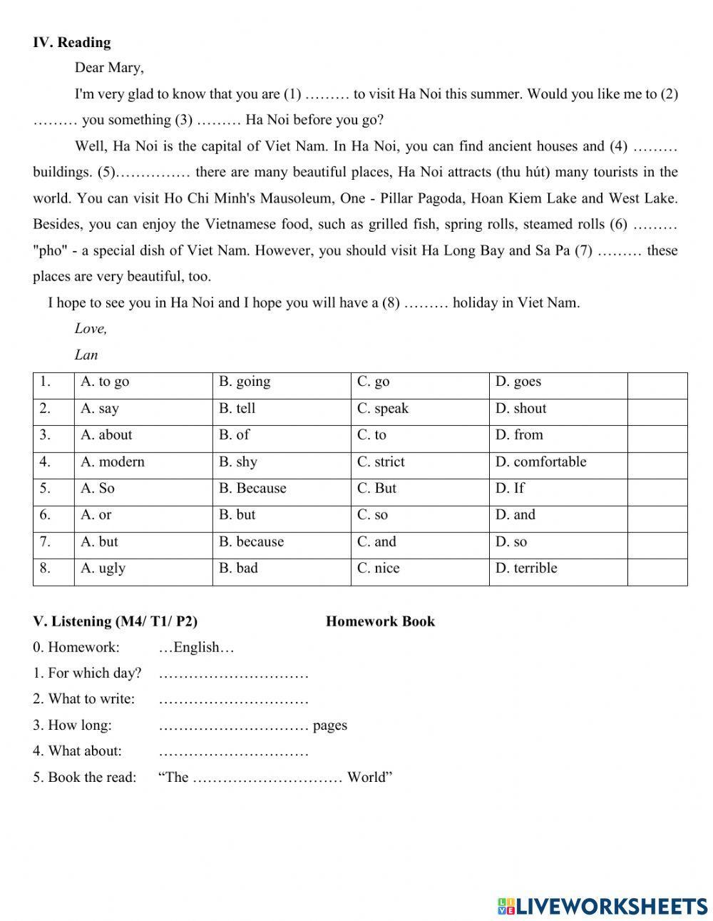 Group 5 - November test