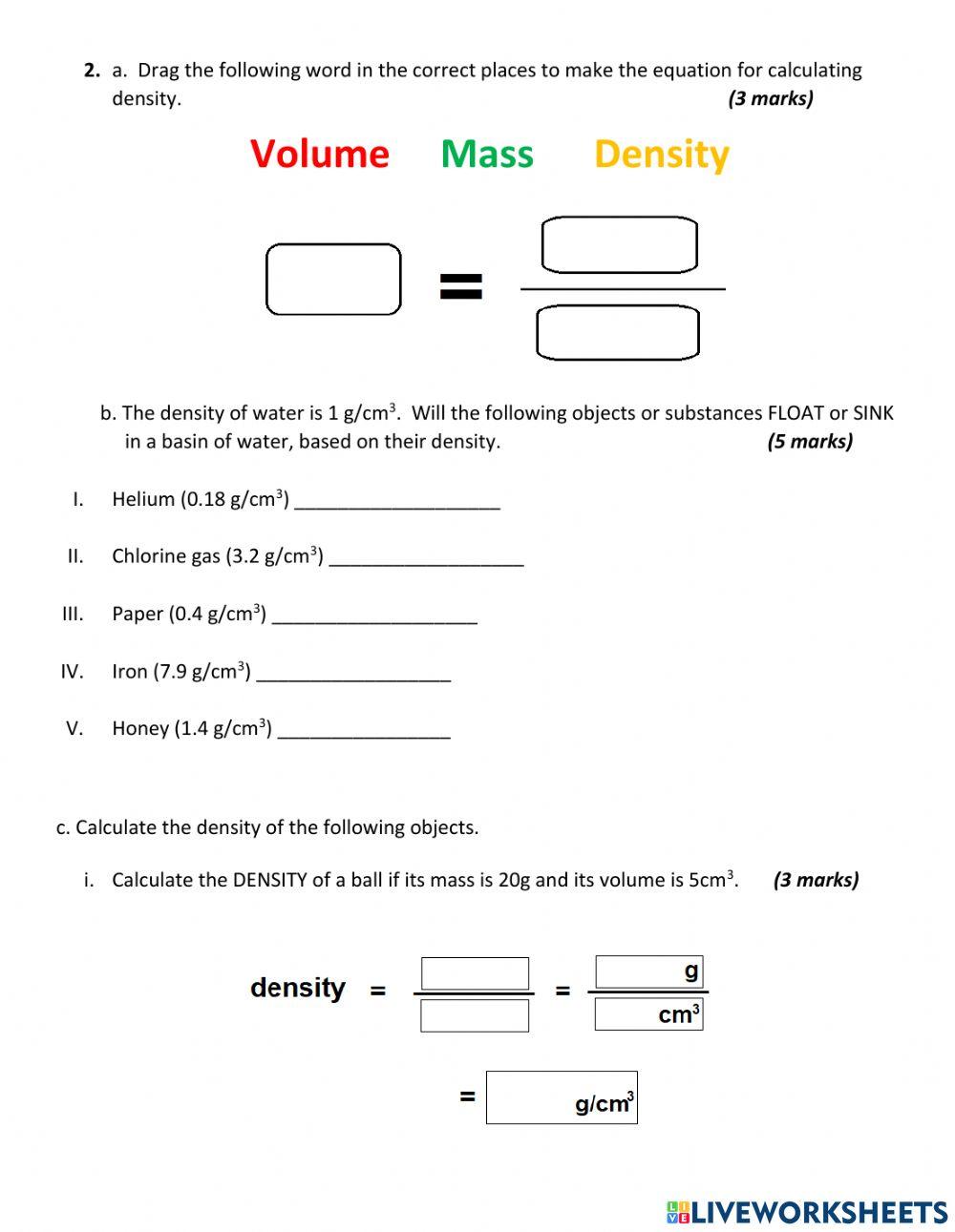 Year 8 End of Term 1 Exam 2021