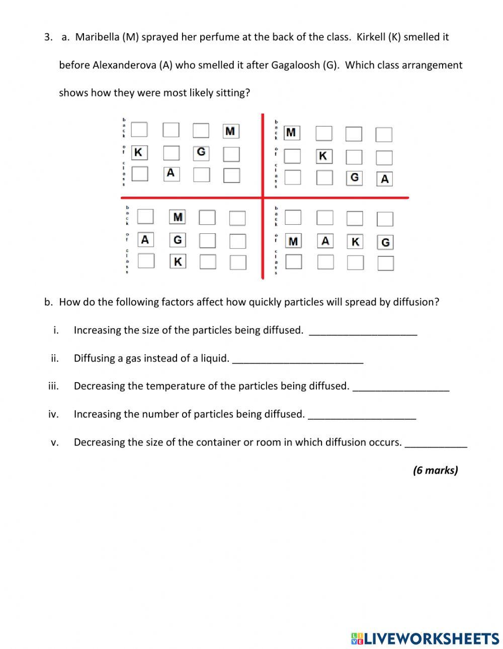 Year 8 End of Term 1 Exam 2021