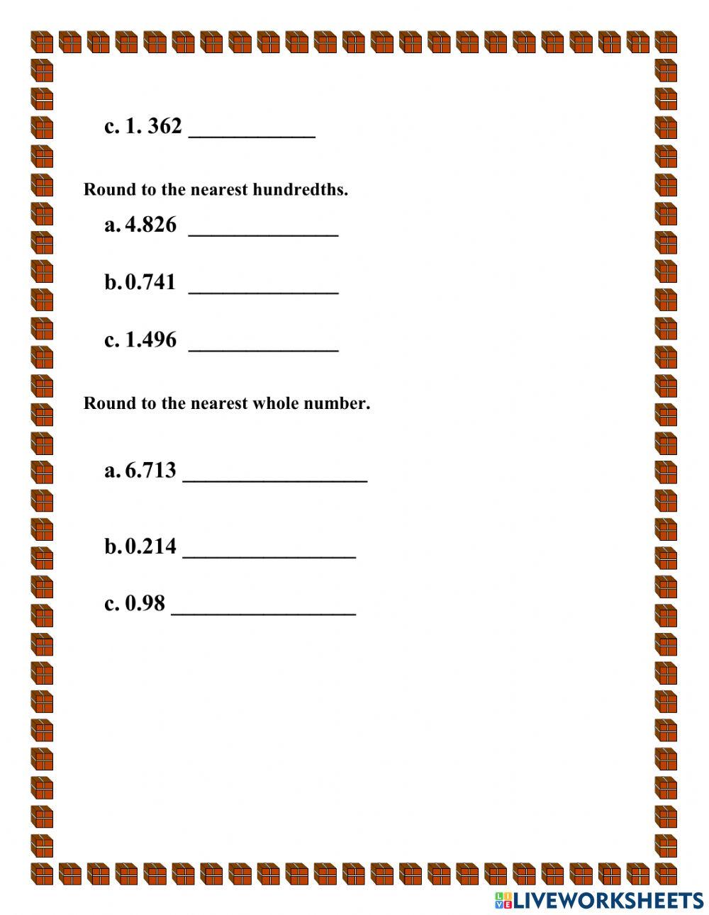 Place Value of Decimals