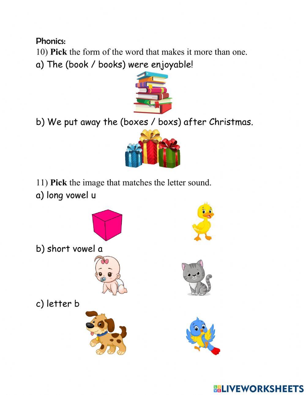 SBGRC 2nd Yr Infants: Term 1 English Language Arts