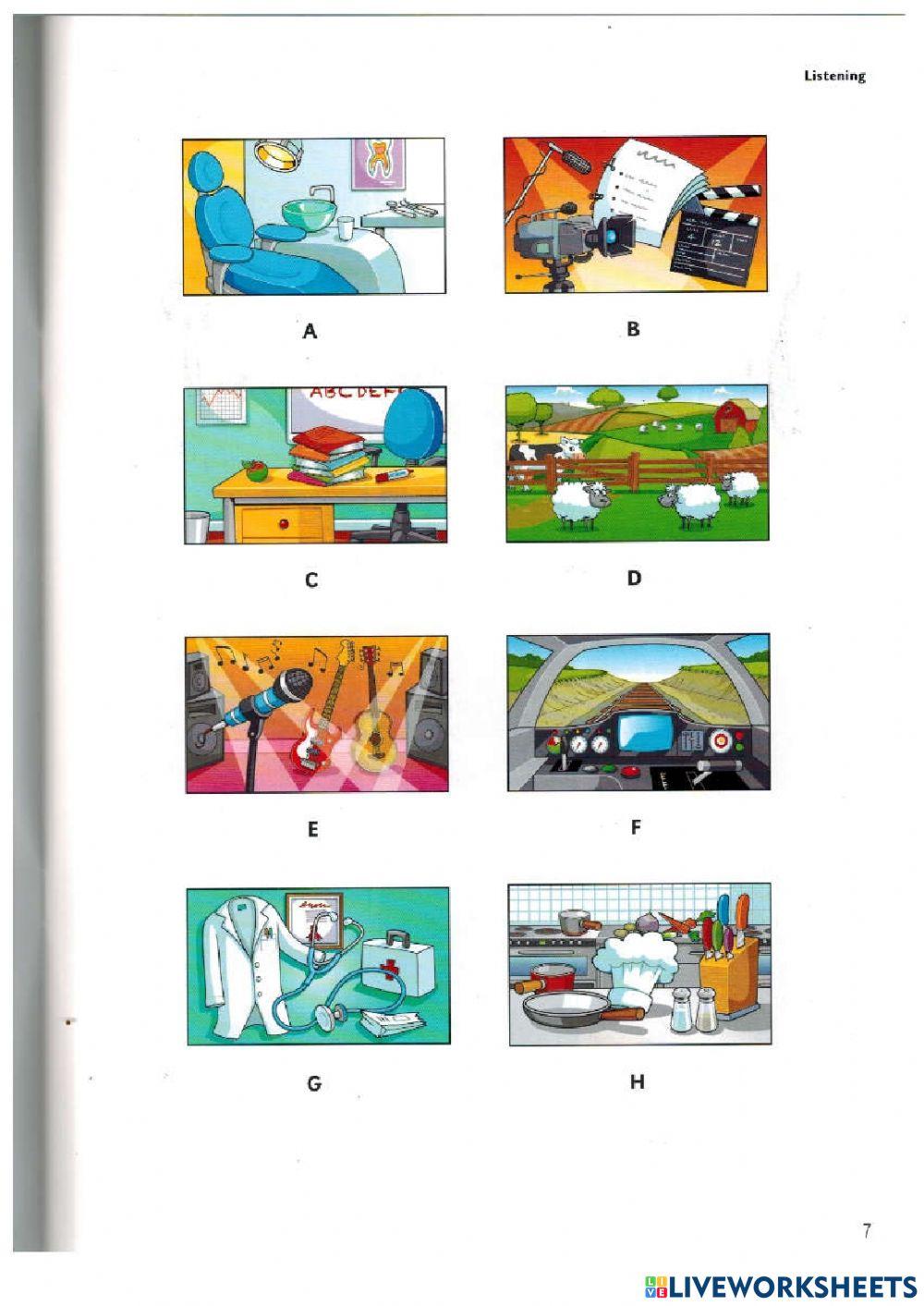 Movers - Listening Test 1