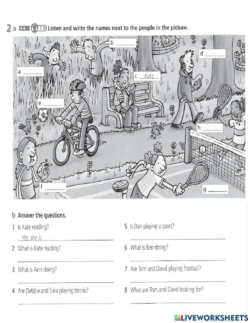 Present Continuous Tense