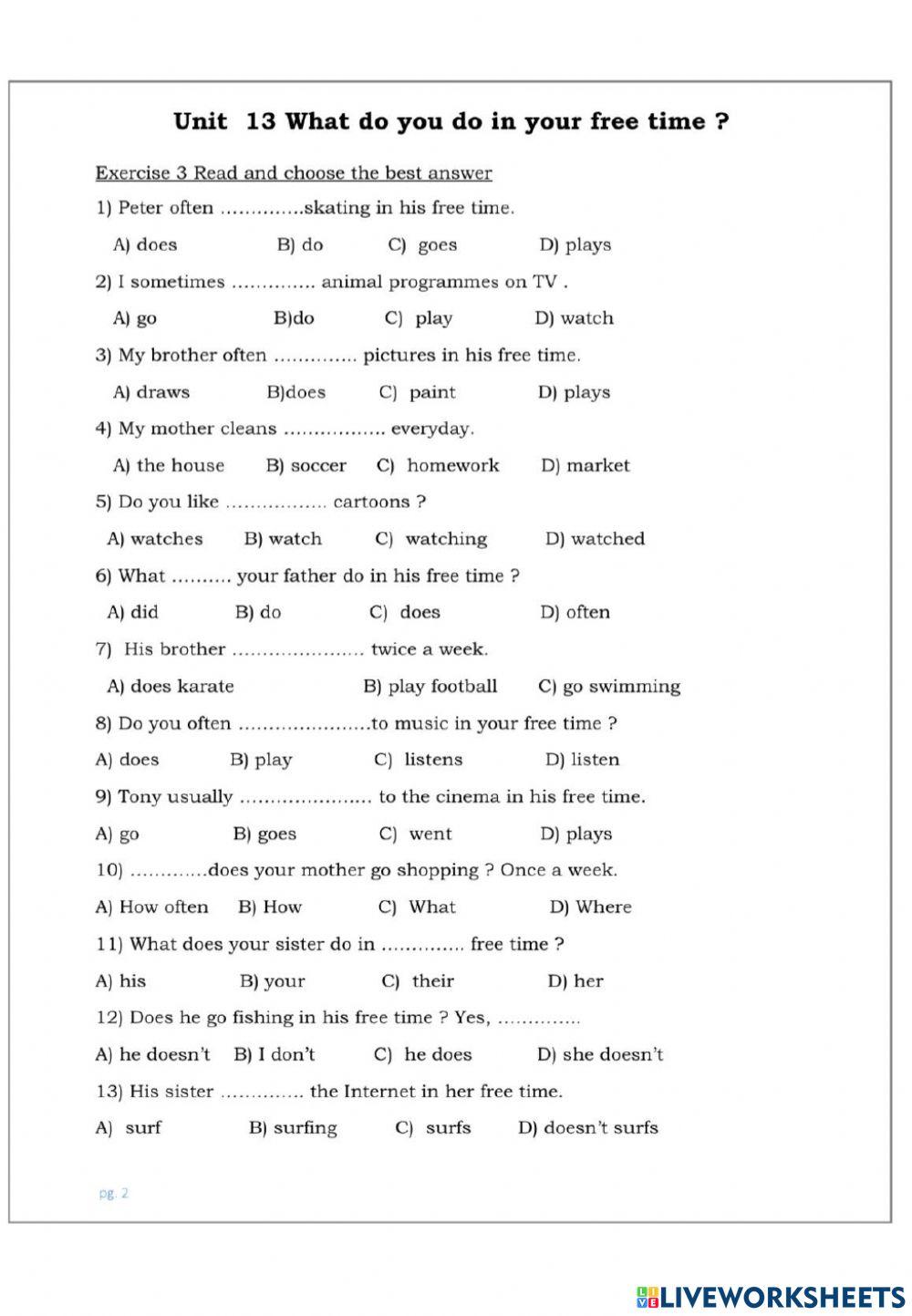 English 5 unit 13 test 2