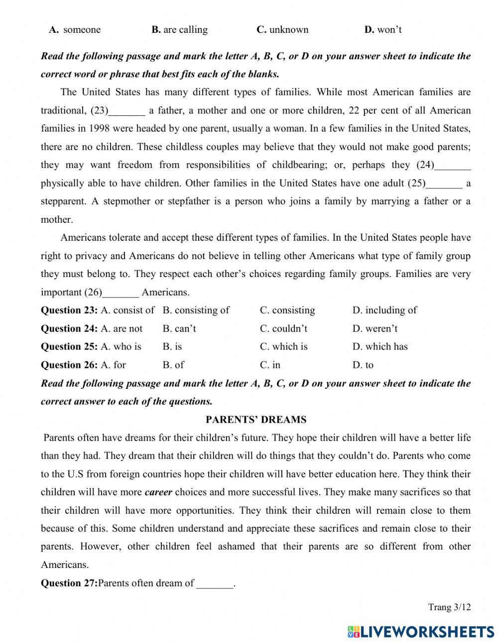 On unit 1 2 3 lop 10