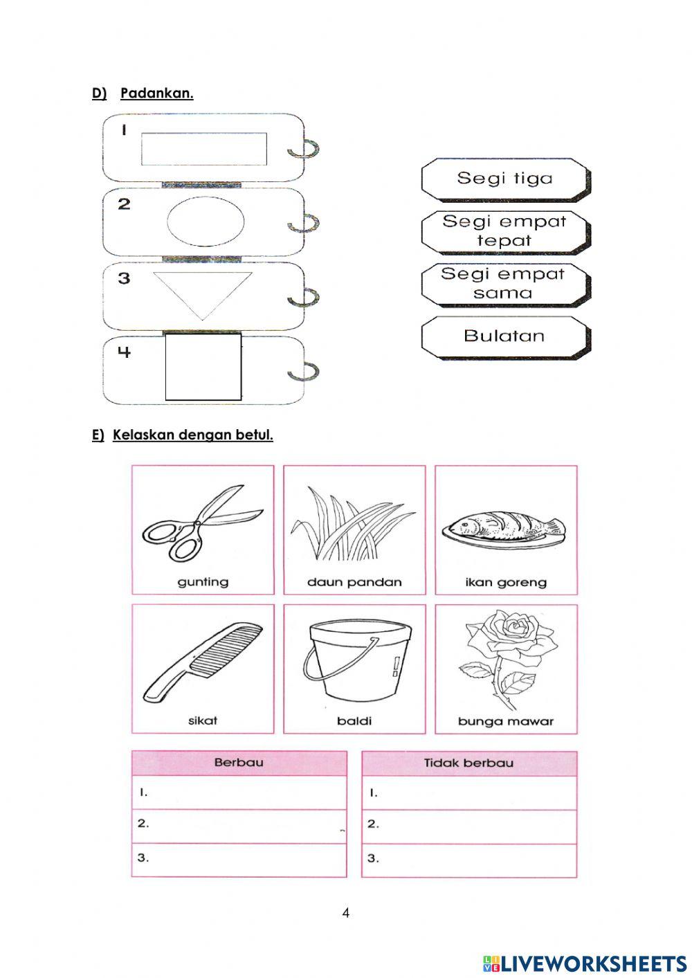 Ulangkaji Sains tahun 1