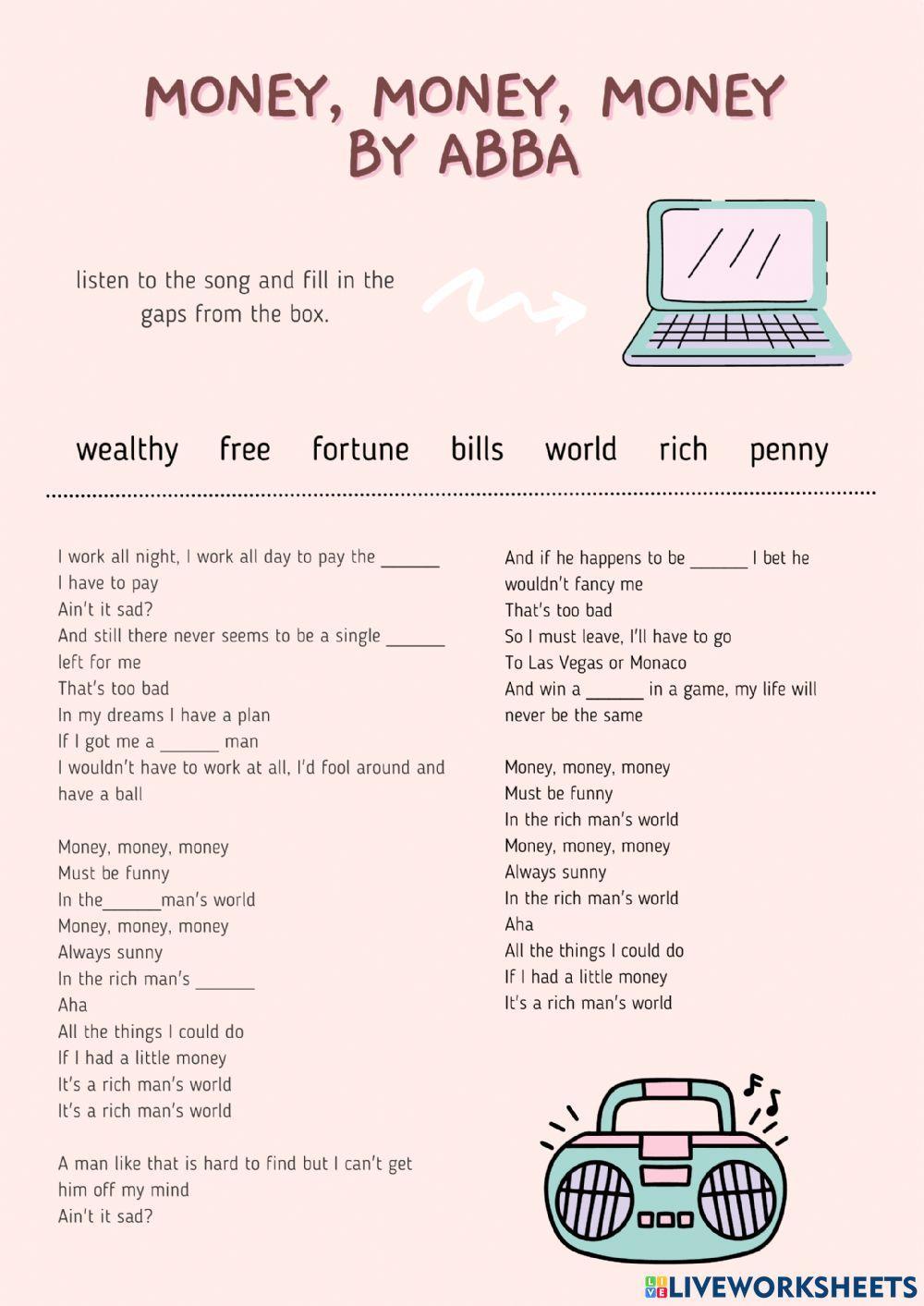 Money, money, money by abba