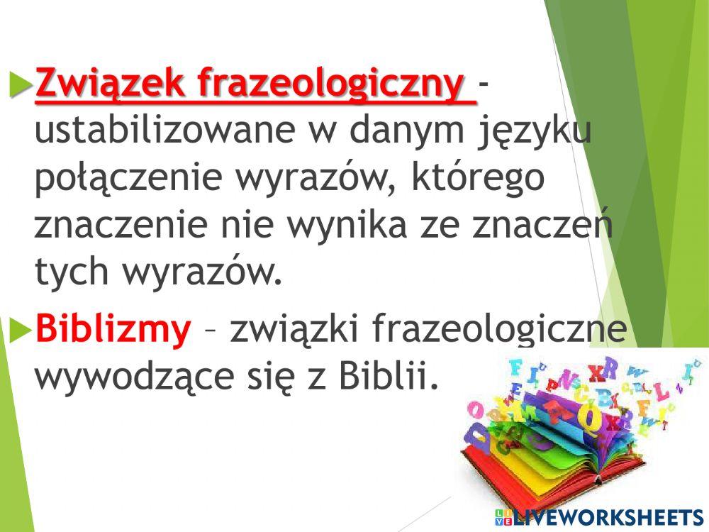 Zwiazki Frazeologiczne Z Biblii I Ich Znaczenie 1687384 | Biblizmy, czyli związki frazeologiczne z Biblii