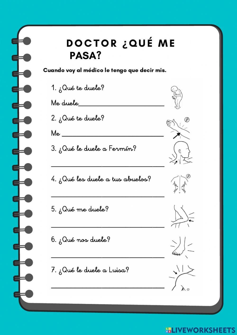 ¿Qué me pasa doctor?