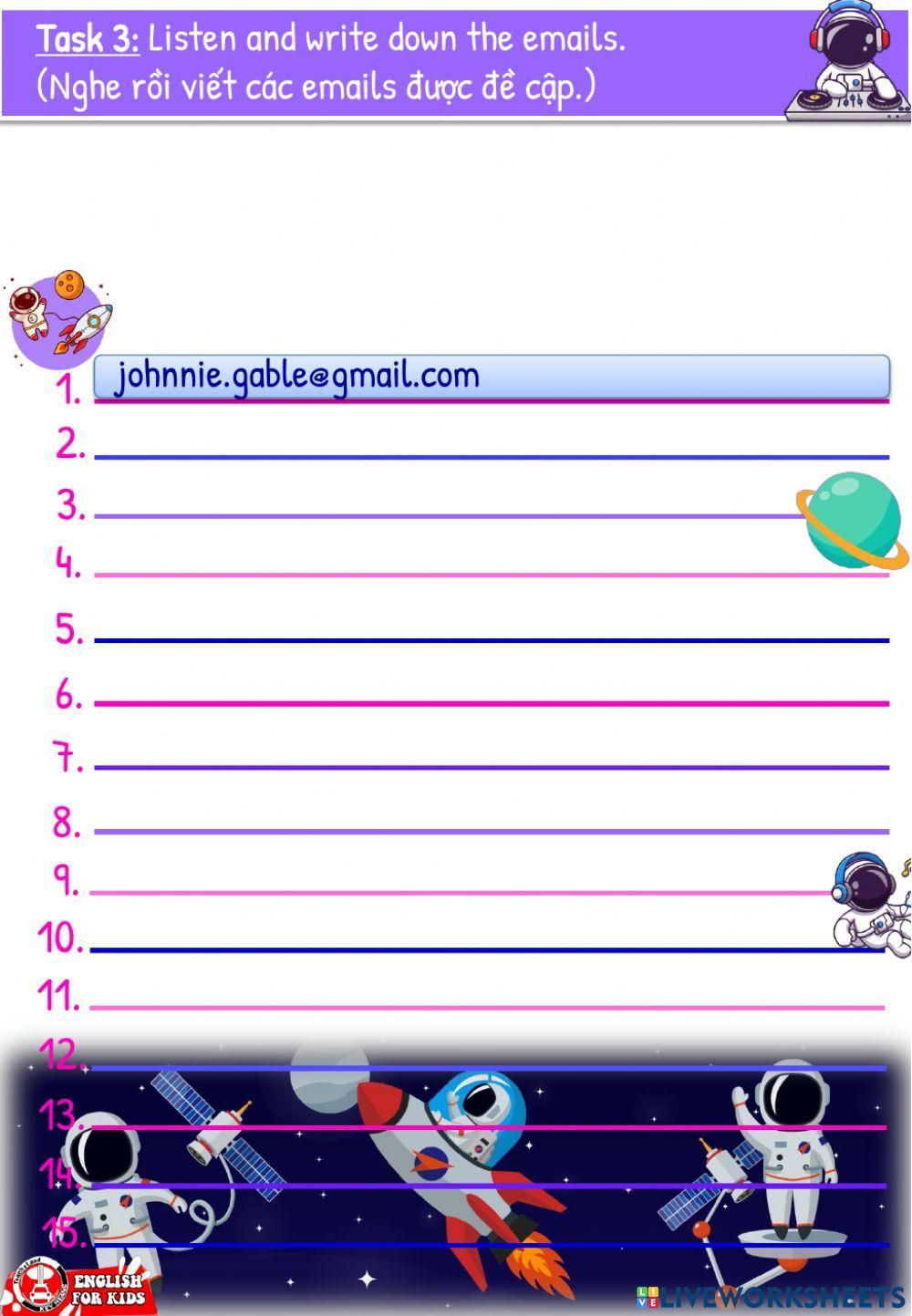 Vui9 listening emails