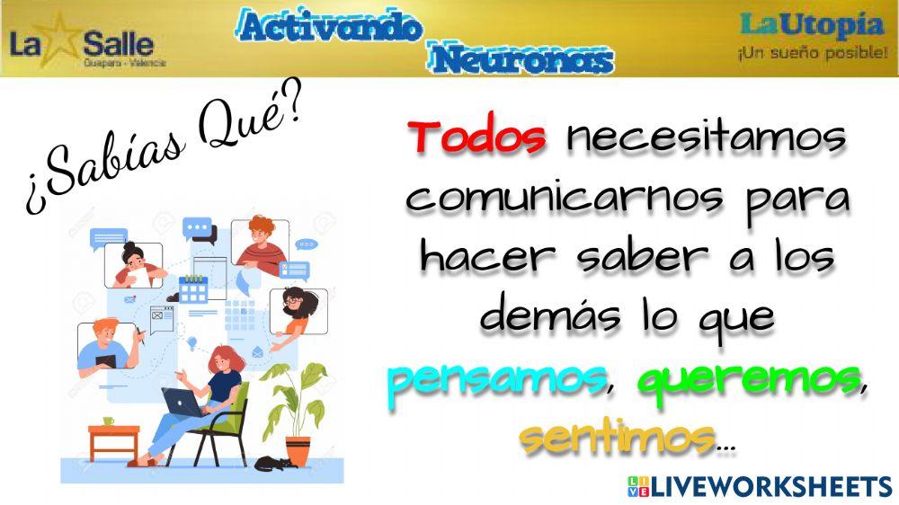 La comunicación-