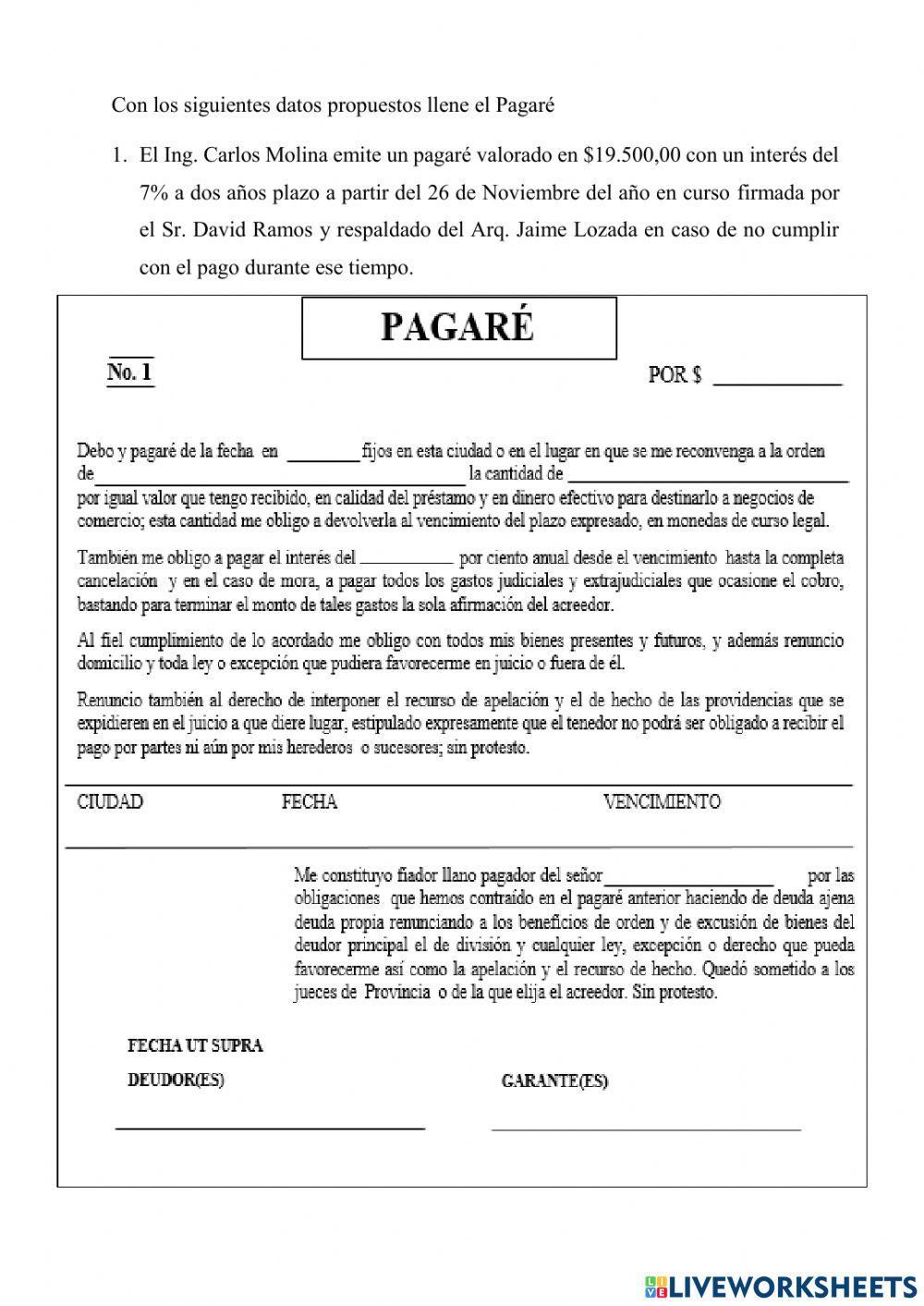 Documentos negociables