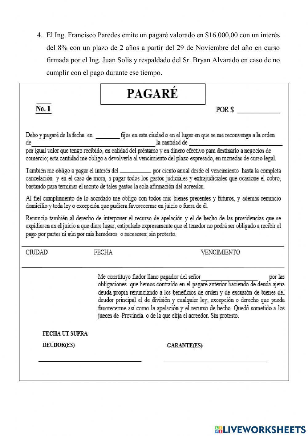 Documentos negociables