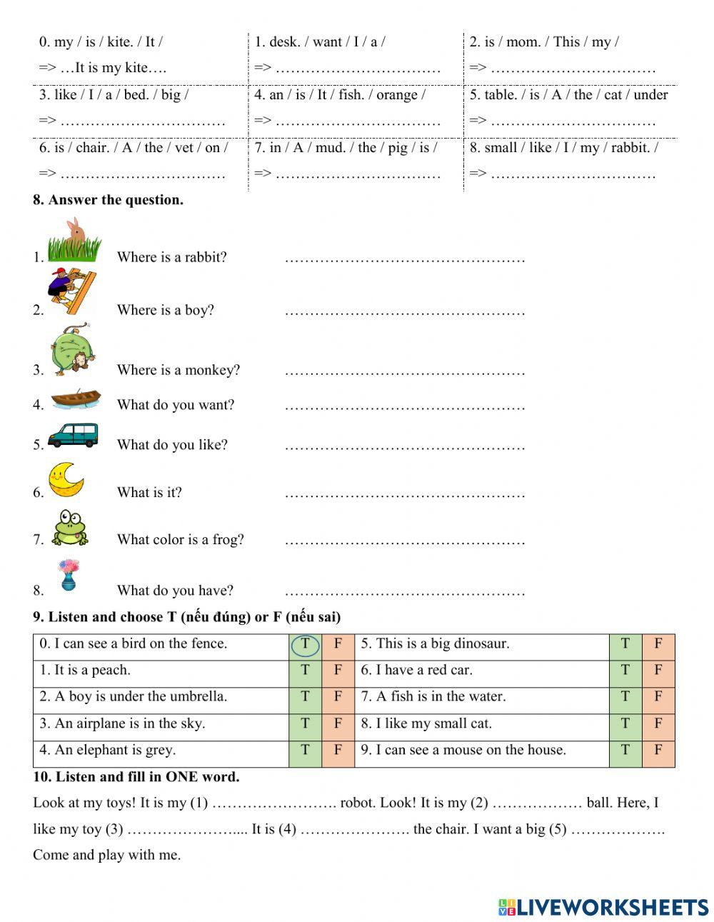 Group 2 - November test
