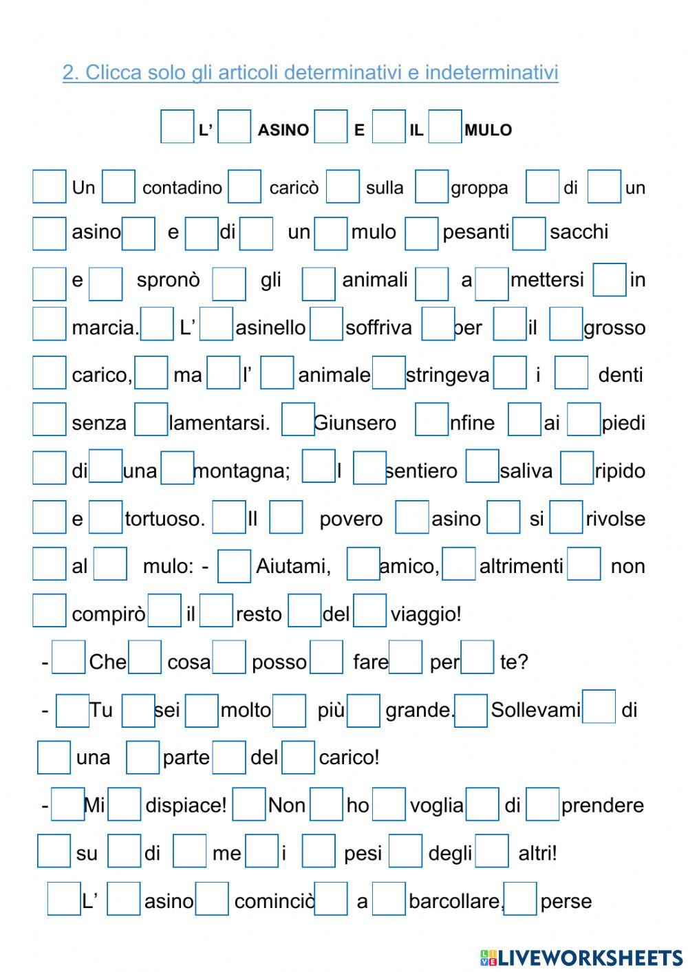 ARTICOLI preverifica