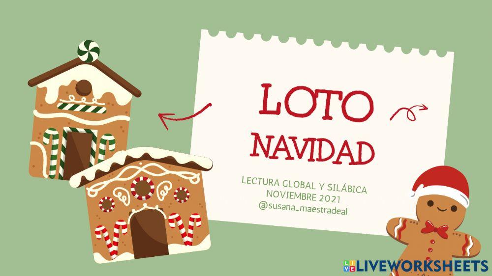 Lectura global y silábica -navidad-