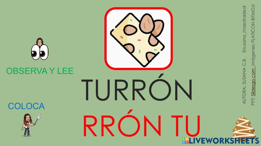 Lectura global y silábica -navidad-