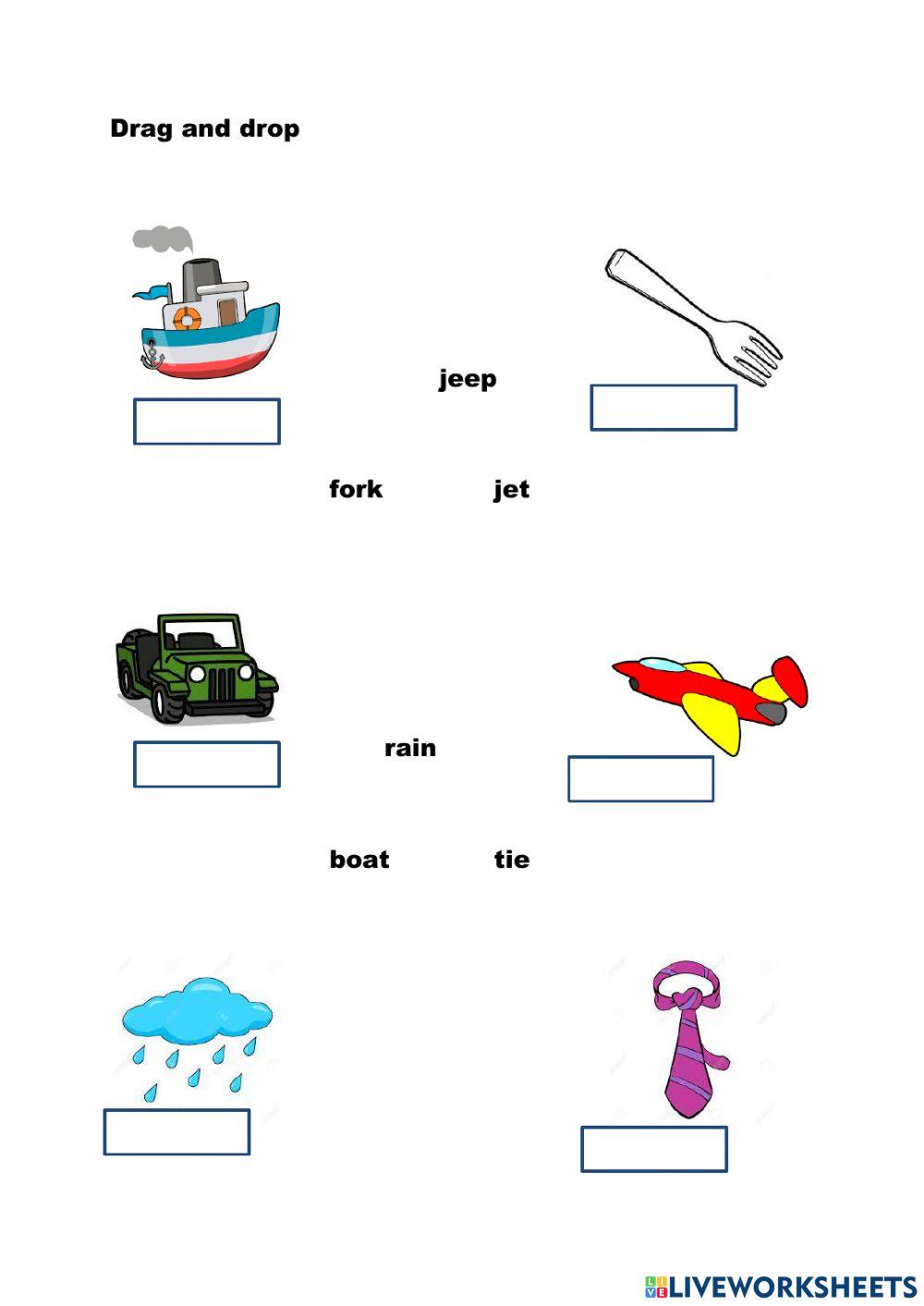 Jolly Phonics words