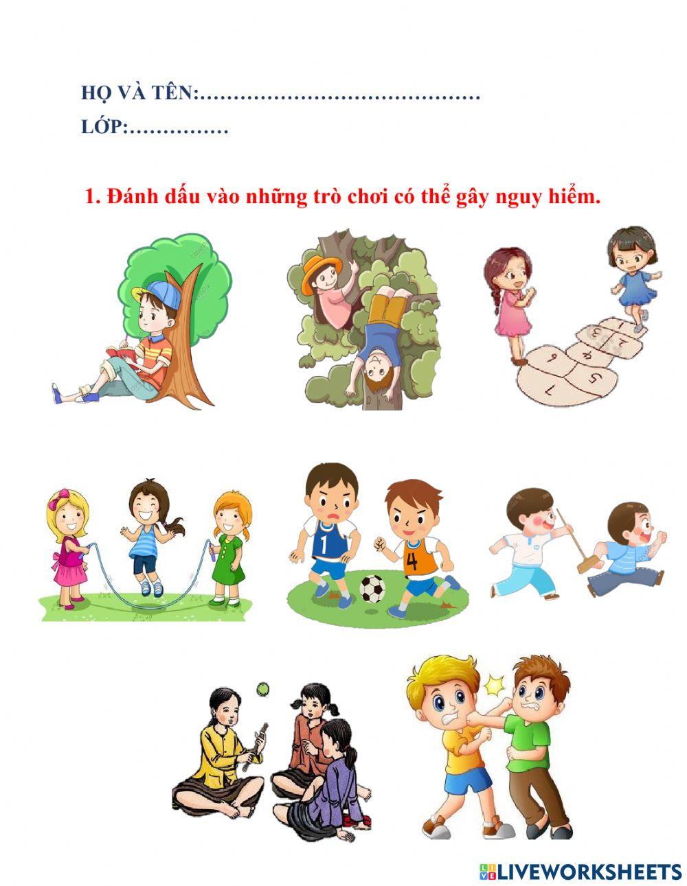 Tnxh 3: không chơi các trò chơi nguy hiểm