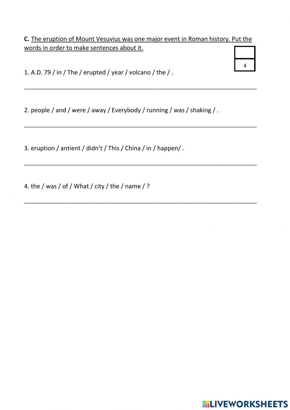 ENGLISH - UNIT 8 TEST - PDF