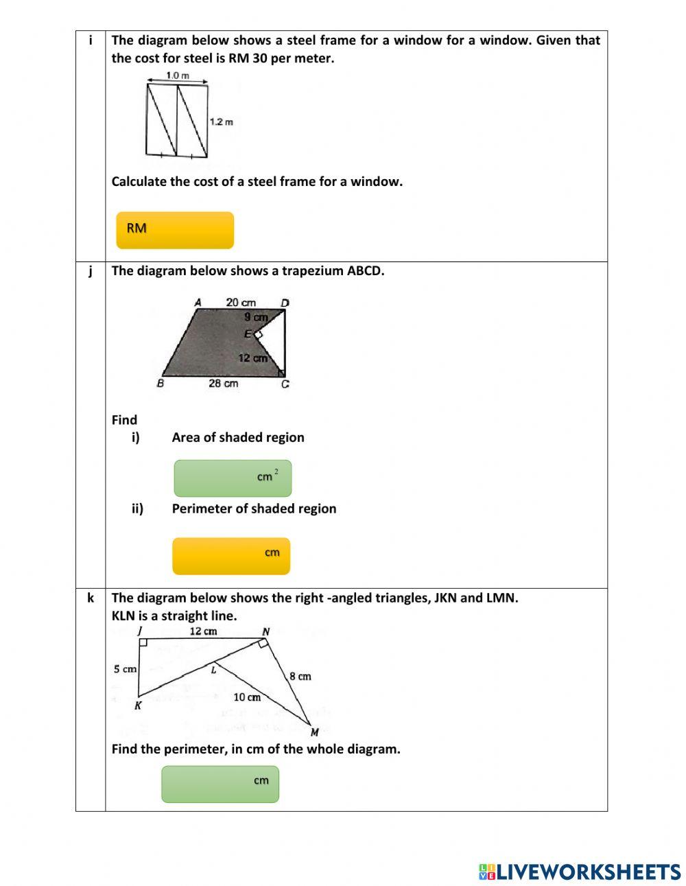 Chapter 13 the pythagoras theorem