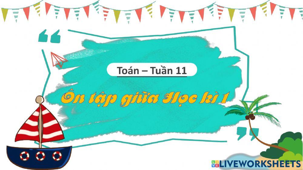 Tuần 11: Ôn tập GKI