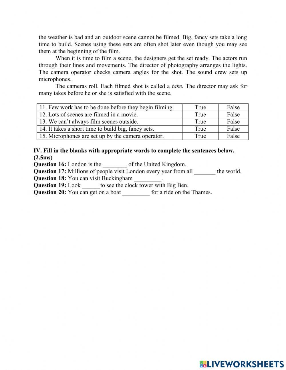 English 10 mock test (Nguyen Thi Kim Giac)