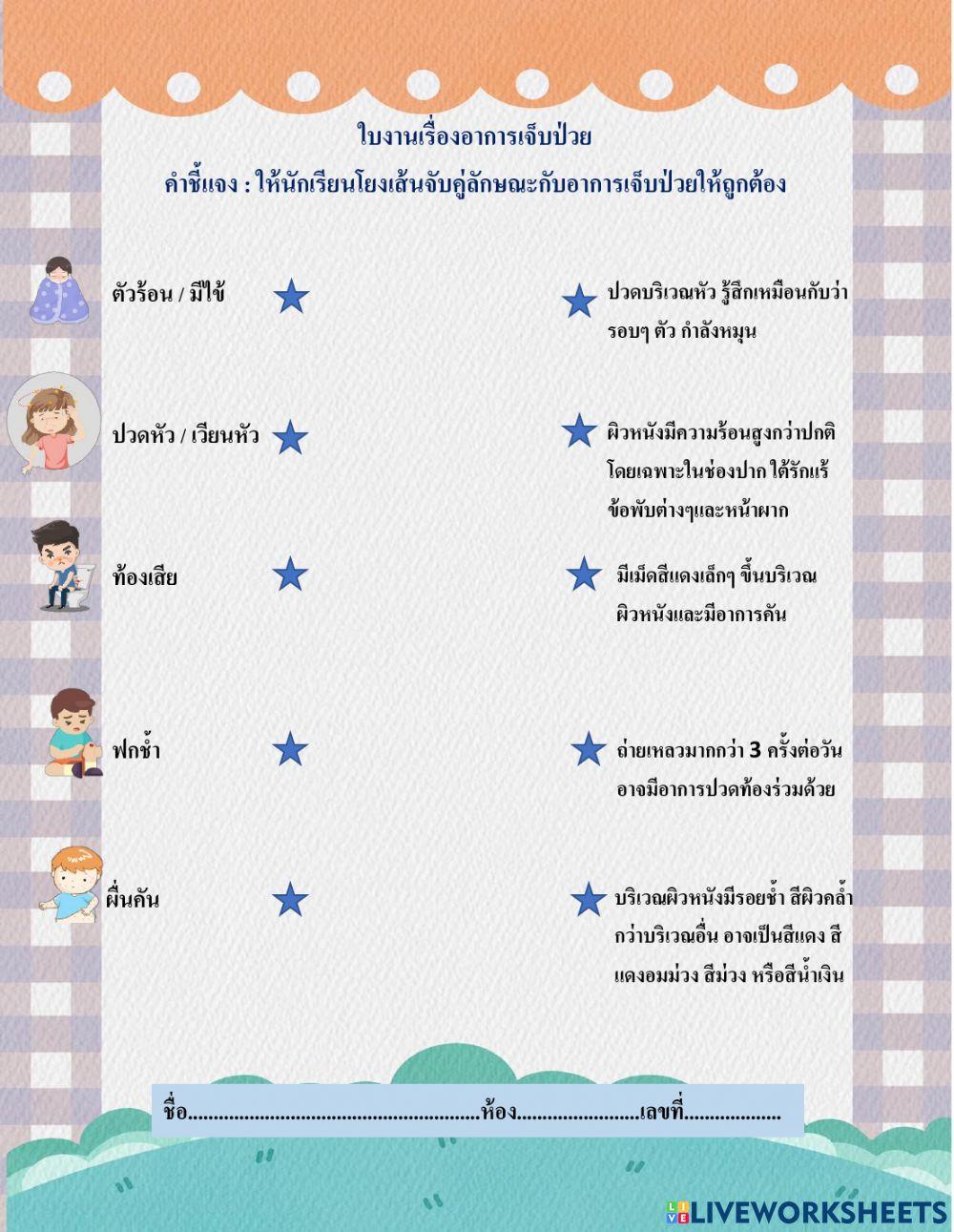 อาการเจ็บป่วย