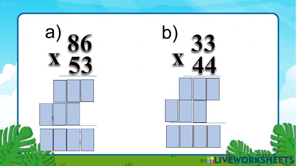 Nhân với số có hai chữ số