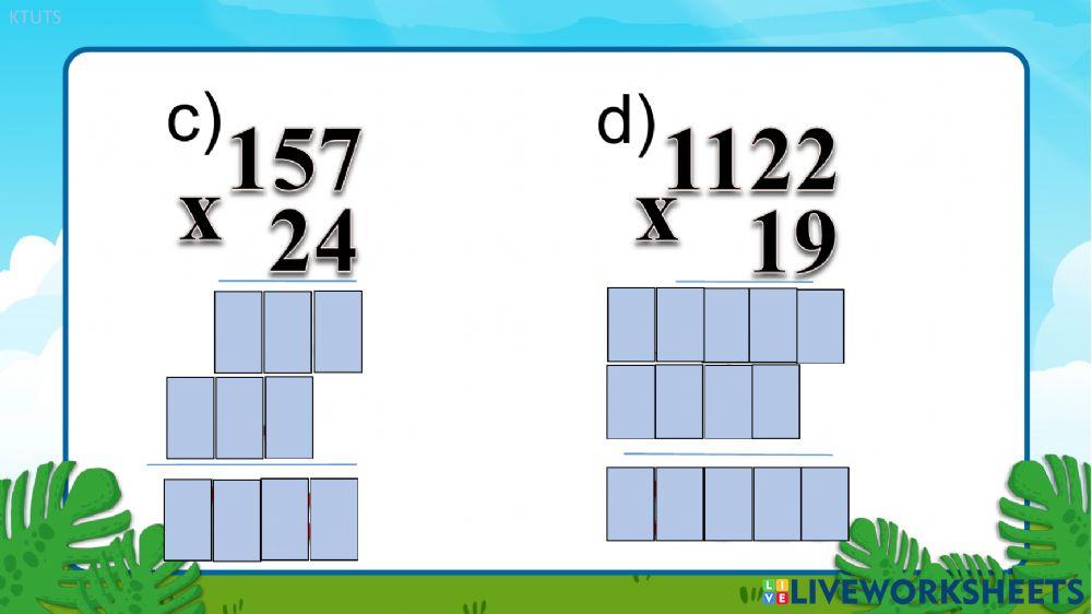 Nhân với số có hai chữ số