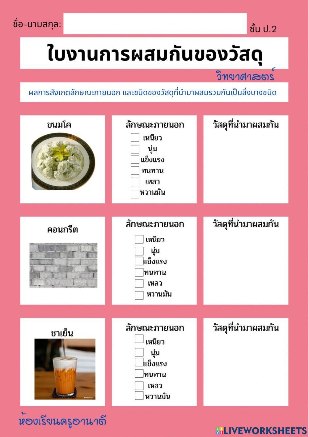 การผสมวัสดุป.2