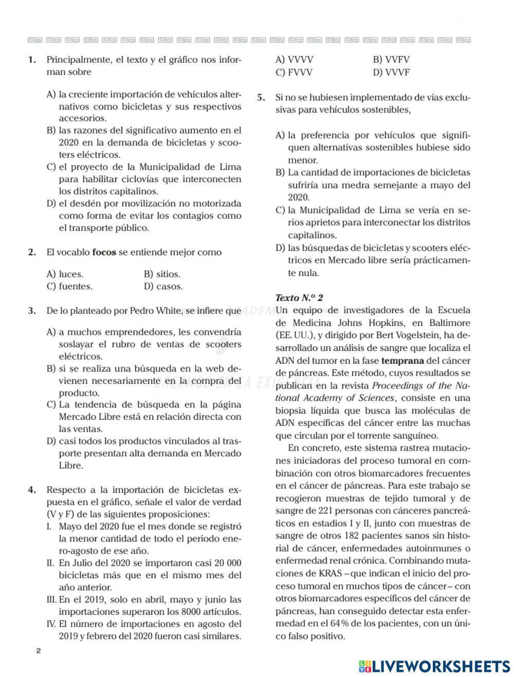Habilidad verbal REPASO 1