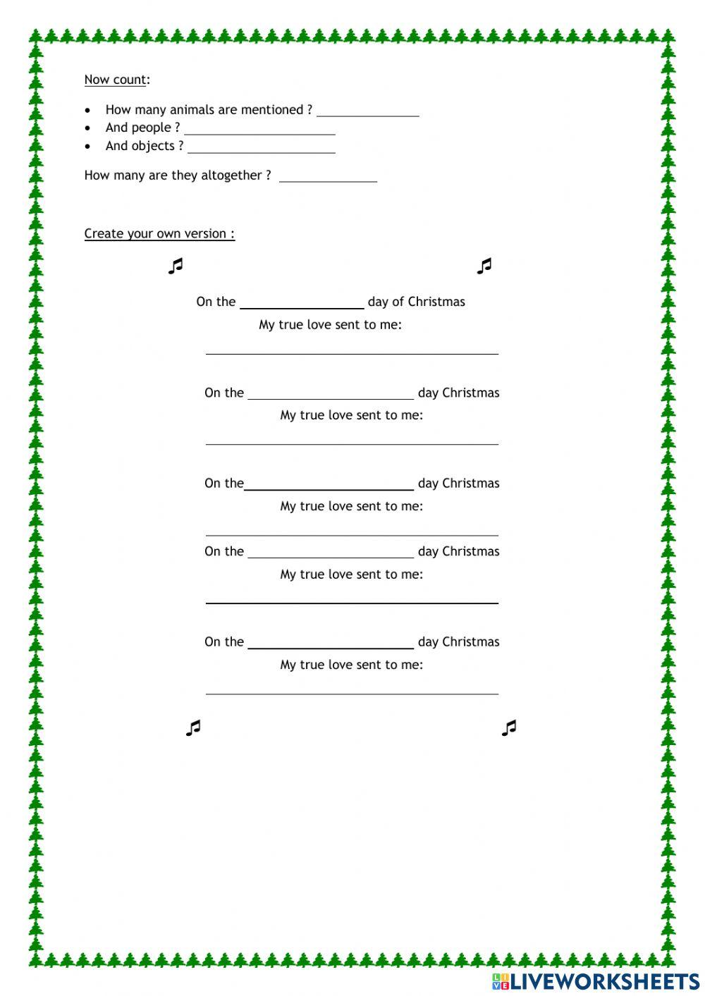 The Twelve Days of Christmas