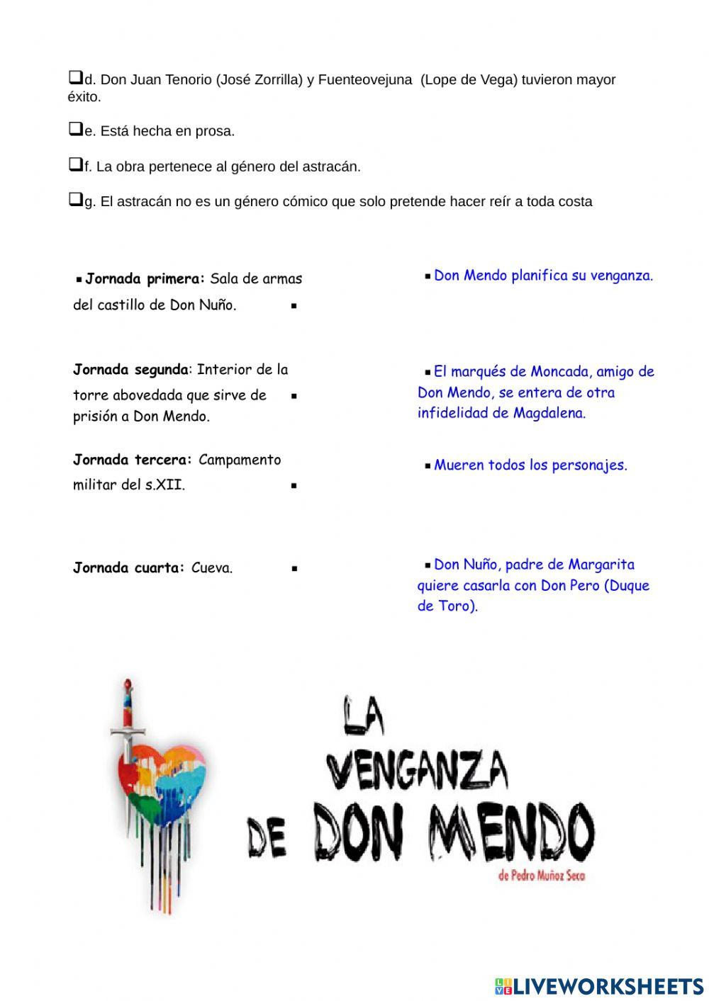 La venganza de don Mendo