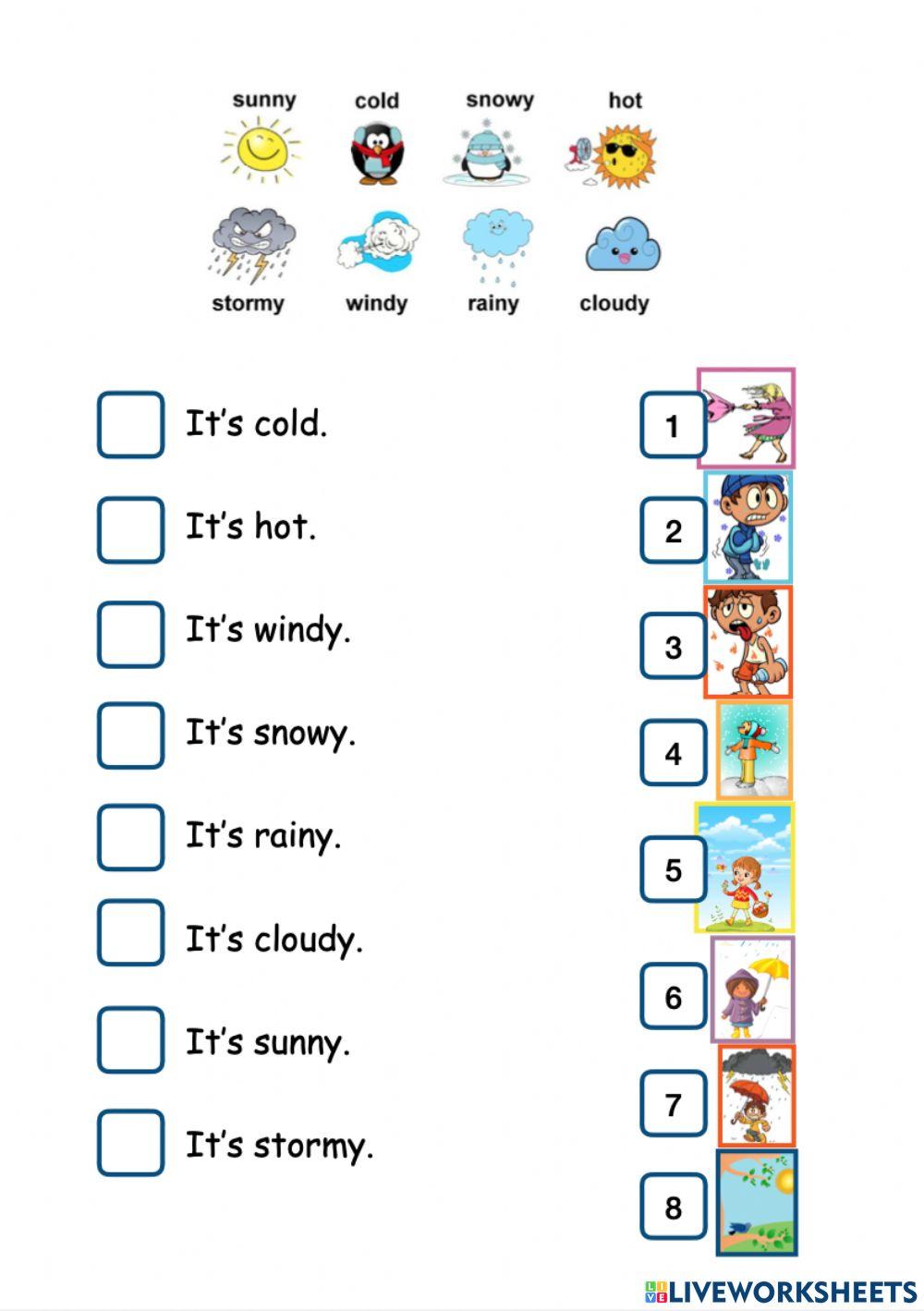 What's the weather like?