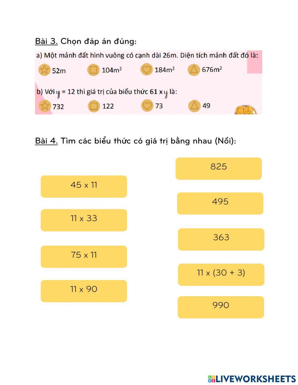 Tự học Toán (Thứ hai 29-11)