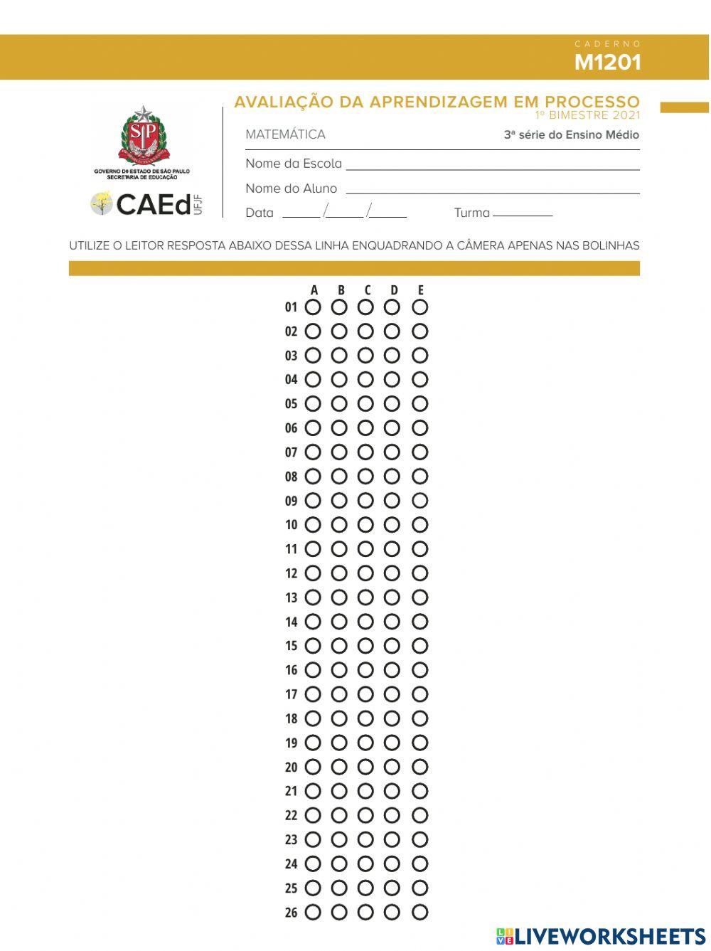 Matemática REVISÃO