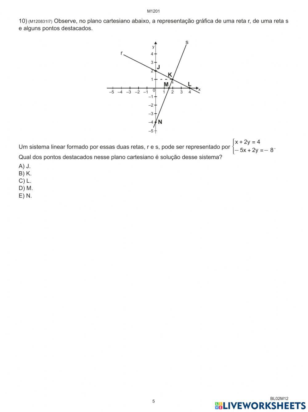 Matemática REVISÃO
