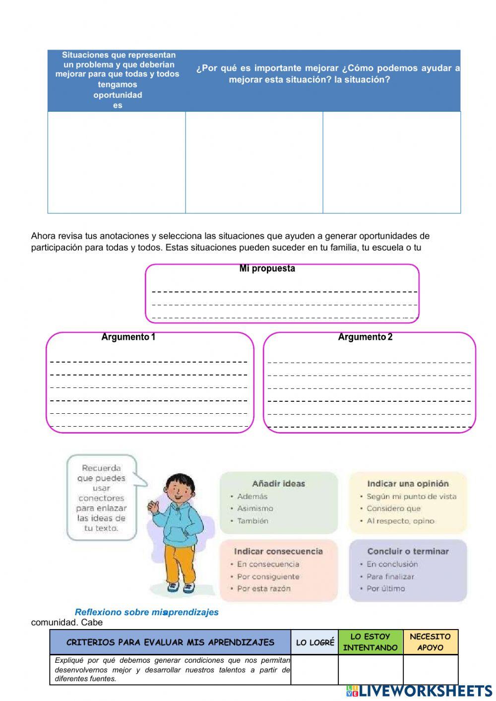 Planificamos una propuesta