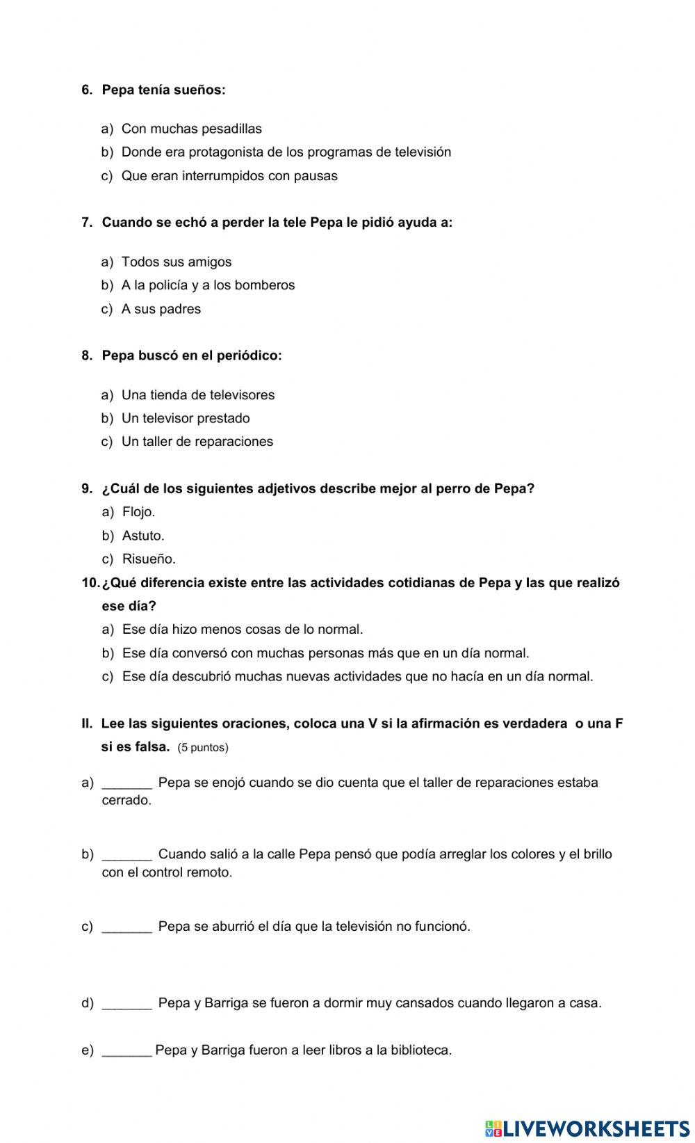 Prueba No funciona la tele