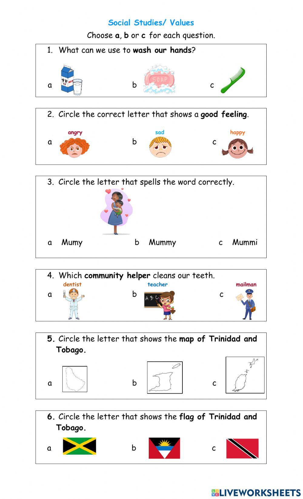 Social Studies- Values, Character and Citizenship Education Social Studies- Values, Character and Citizenship Education