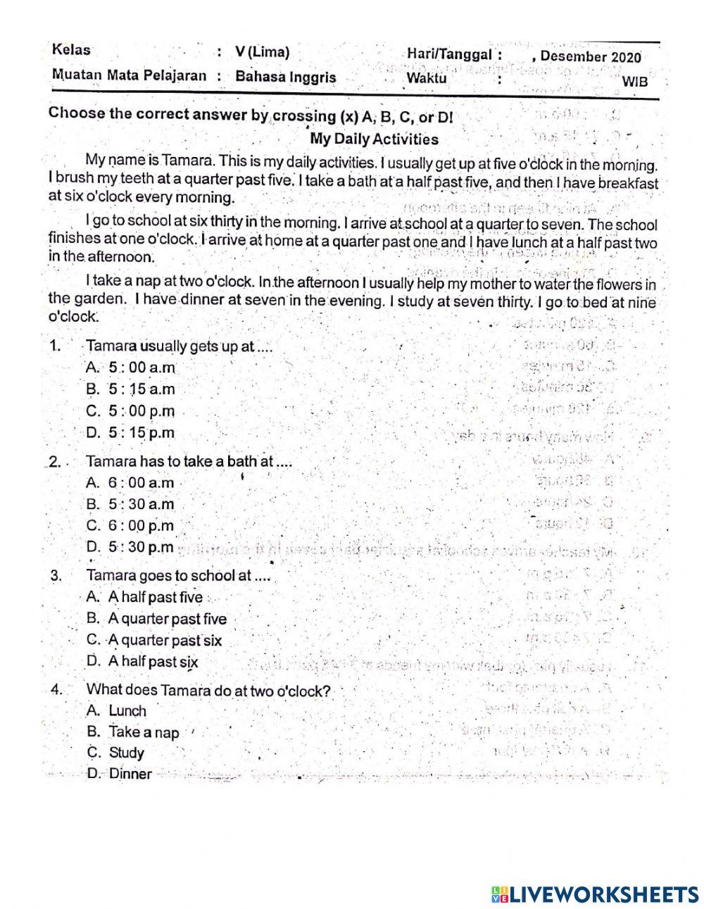 Latihan PAS K5 S1 Part 4